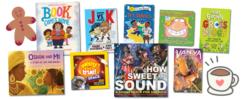 Collage of various book covers from the Best New Books of 2025 category. Click to shop now.