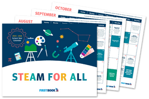 Click to download the 2025-2026 STEAM For All Calendar as a PDF.