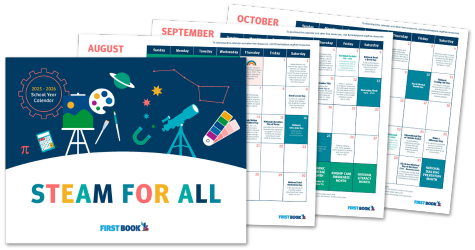 Click to download the 2025 &ndash; 2026 School Year Calendar: STEAM for All